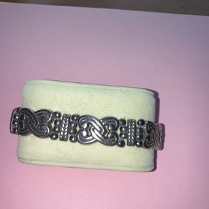 BRIGHTON MANZANITA Interlocking Hearts Link Toggle Bracelet